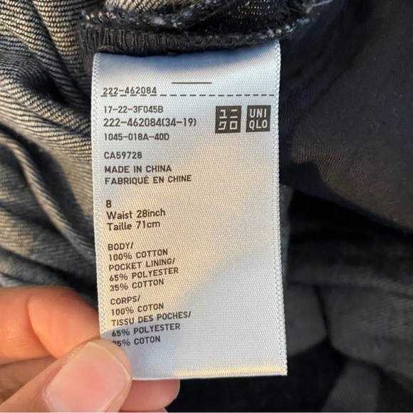 UNIQLO × Ines de la Fressange Paris Denim Midi Skirt – Size 8 / 28” Waist - Picture 6 of 6